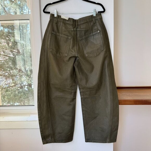 NWT Free People Good Luck Coated Jeans Pants We The Free New Moon 27 - Picture 5 of 11